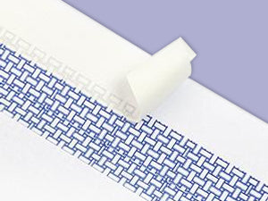 #10 Square Flap Envelopes (4 1/8 x 9 1/2) with Peel & Seal - White 24lb.